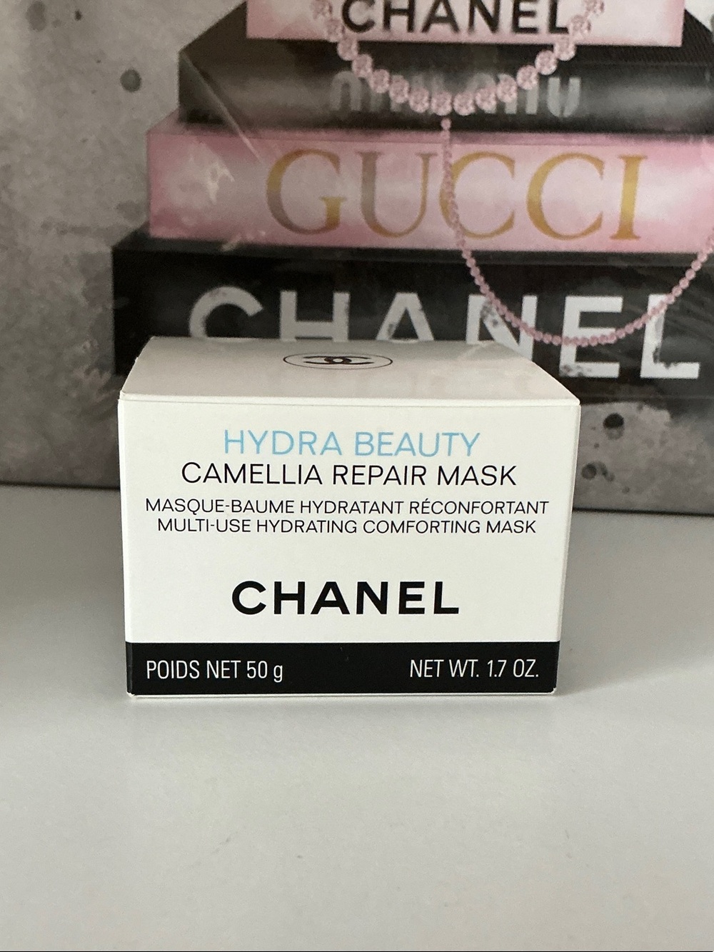 CHANEL Hydra Beauty Camellia Repair Mask - White & Black